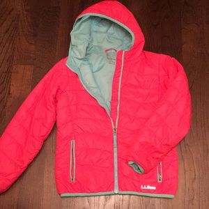 Girls L.L Bean down jacket